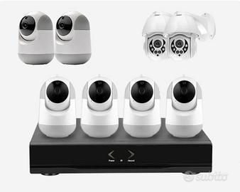 Kit Videosorveglianza NVR 16CH + 8 IPcam