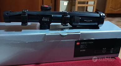 ottica Leica Fortis 6 1-6x24 ottimi condizioni 