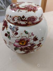 mason's Mandalay Red ginger jar