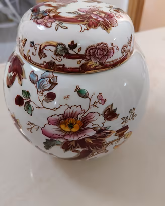 mason's Mandalay Red ginger jar