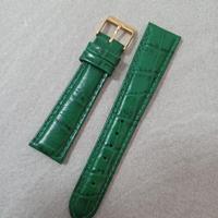 cinturino pelle verde 20 mm