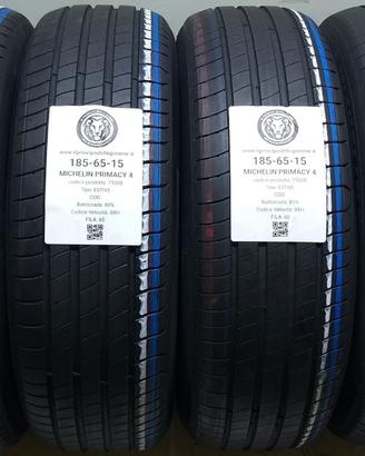 4 GOMME 185 65 15 MICHELIN A75208