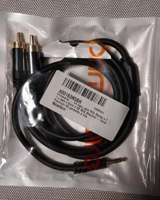 Cavo Audio Jack 3.5mm a 2 RCA Primewire - 1 m