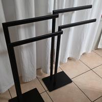 Relaxdays Portasciugamani da Terra, 2 bracci