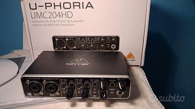 SCHEDA AUDIO BERINGHER U-PHORIA UMC204HD