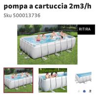 Piscina fuori terra NUOVA