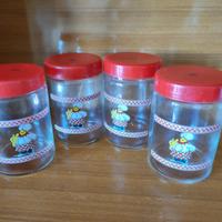 Barattoli da cucina Vintage in Vetro