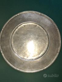 sottopiatto in argento transatlantico italia 