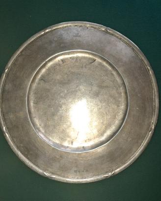 sottopiatto in argento transatlantico italia 