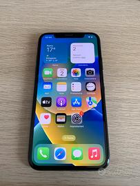 iPhone X 64 GB - Batteria NUOVA 100% + Accessori