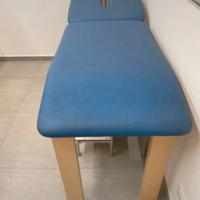 Lettino per fisioterapisti manuale con struttura i