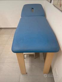 Lettino per fisioterapisti manuale con struttura i