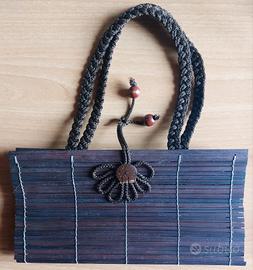 Borsetta donna bambù