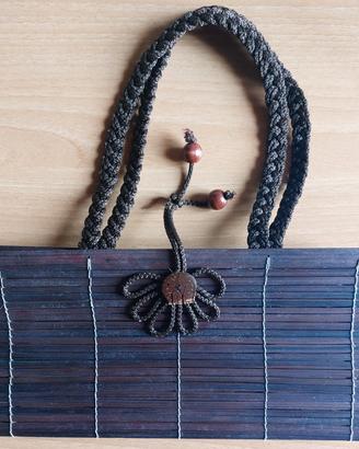 Borsetta donna bambù