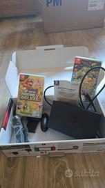 dock nintendo switch + 2 giochi