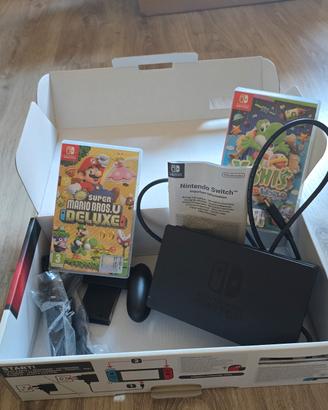 dock nintendo switch + 2 giochi