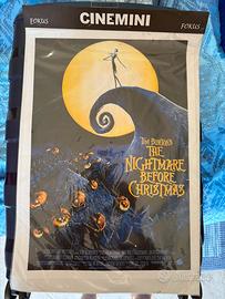 Poster Locandina Nightmare Before Christmas nuovo