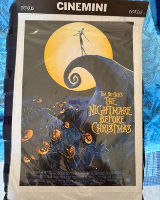 Poster Locandina Nightmare Before Christmas nuovo