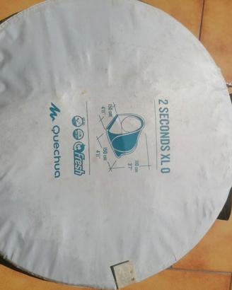 Tenda parasole da campeggio 2 posti