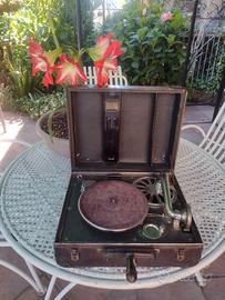 Grammofono a valigetta Nirona