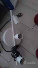 Reggi mensole e lampada  a spot