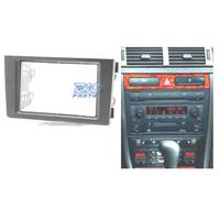 CORNICE NERA RADIO 2-DIN PER AUDI A6 E ALLROAD