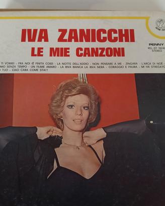 Iva Zanicchi le mie canzoni lp 33 giri