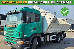 Camion Scania 144L460 Ribaltabile BILATERALE V8