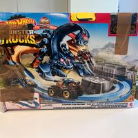 PISTA MACCHINE HOTWHEELS con macchine incluse