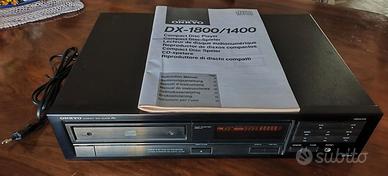 Onkyo Compact Disc Player Dx-1400.