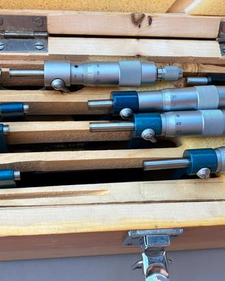 Set 4 Micrometro Centesimali LTF 0-100 mm