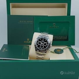 ROLEX DAYTONA 126500LN NUOVO MAI USATO FULL SET