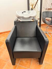 Lavaggio professionale per parrucchieri