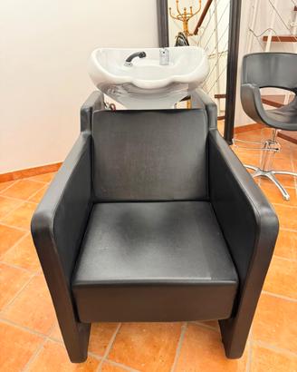 Lavaggio professionale per parrucchieri