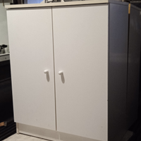 Mobile base multiuso bianco