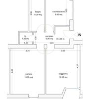 Trilocale in palazzo in semicentro