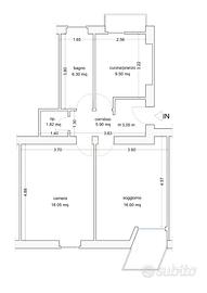 Trilocale in palazzo in semicentro