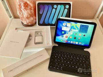 iPad Mini 6 Cellular + WiFi 64 Gb Pencil Tastiera 