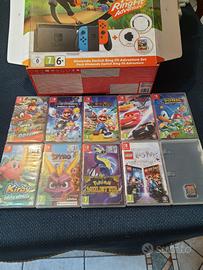 Nintendo Switch  Bundle Ring Fit Adv + 10 giochi&