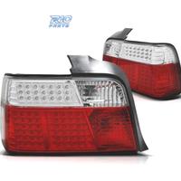 FANALI BMW SERIE 3 E36 91-99 LED ROSSO CROMATO