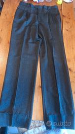 pantalone lana grigio scuro