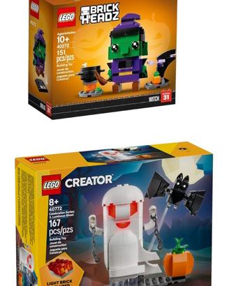 LEGO 40772 Fantasma Luminoso 40272 Strega di Hallo