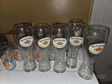 Bicchieri vari modelli 