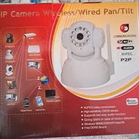 telecamera IP wireless colore bianco