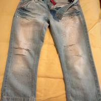 Jeans Met al polpaccio/caviglia taglia 27