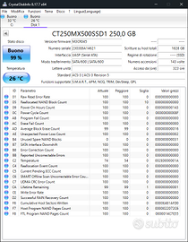 N° 3 SSD Crucial MX500 250GB