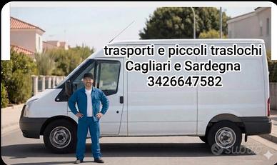 Furgone con conducente per traslochi economici