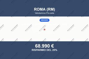 Immobile in asta di 67 m² a Roma