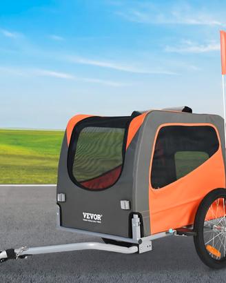 Trasportino cane da attaccare alla bici