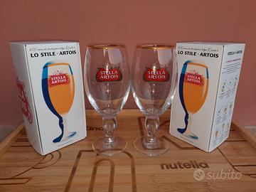Set 2 bicchieri Stella Artois